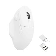 Безжична мишка Keychron M7 1000Hz, Matte White