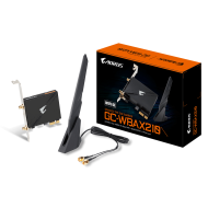 Безжична карта GIGABYTE AORUS X210 Intel® WIFI 6Е 2x2 802.11ax, Bluetooth 5.2