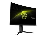 Монитор MSI MAG 321CUP, 31.5", VA, 160Hz, 1ms, UHD 3840x2160, Curved, FreeSync Premium, HDR 400, AI VISION, Console Mode, VRR, ALLM, CEC, PIP, PBP, 350 nits, 3000:1, 100M;1, DP (1.4a), 2x HDMI (2.1), 1x Type-C (DP alt. PD 15W), Adj.Stand 130mm, Tilt, VESA