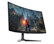 Монитор Dell Alienware AW3225QF, 31.6" QD-OLED Anti-reflection, IPS, 0.03ms, 1000 cd/m2, 4K UHD (3840 x 2160), 240Hz, HDR, NVIDIA G-SYNC+VESA, HDMI, DP, USB 3.2, Height Adjustable, Swivel, Tilt, Black