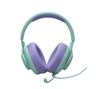 Слушалки JBL QUANTUM 100M2 CYN Wired over-ear gaming headset with detachable mic and mute option