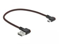 Кабел DeLock, EASY-USB 2.0 Type-A мъжко - EASY-USB Micro-B мъжко