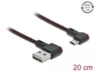 Кабел DeLock, EASY-USB 2.0 Type-A мъжко - EASY-USB Micro-B мъжко