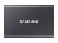 Твърд диск Samsung Portable SSD T7 4TB, USB 3.2 Read 1050 MB/s Write 1000 MB/s, Titan Gray