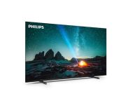 Телевизор Philips 50PUS7609/12, 50" UHD HD LED, 3840 x 2160, DVB-T/T2/T2-HD/C/S/S2, Pixel Precise Ultra HD, HDR+, HLG, Smart TV with new OS, Dolby Vision, Atmos HDMI, VRR, 2* USB, Cl+, 802.11n, Lan, 20W RMS, Black