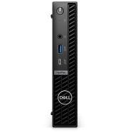 Настолен компютър Dell OptiPlex 7020 MFF, Intel Core i3-12100T (12MB Cache, 4 cores, up to 4.1 GHz), 8GB DDR5, 1X8GB, 5600, 512GB SSD PCIe NVMe M.2, Intel Integrated Graphics, Wi-Fi 6E, Bulgarian Keyboard&Mouse, Win 11 pro, 3Y PS