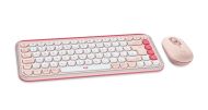 Комплект Logitech Pop Icon Combo - Rose - US INT'L - BT - N/A - INTNL-973