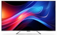 Телевизор Sharp 65GP7265E, 65" QLED Google TV, 4K Ultra HD 3840x2160 Frameless, AQUOS, DVB-T/T2/C/S/S2, Active Motion 1200, HDR10, Dolby Atmos, Dolby Vision, Google Assistant, HARMAN/KARDON, Chromecast Built-in, Aluminium, USB, Wi-Fi, Bluetooth, LAN, Sola