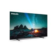 Телевизор Philips 55PUS7609/12, 55" UHD HD LED, 3840 x 2160, DVB-T/T2/T2-HD/C/S/S2, Pixel Precise Ultra HD, HDR+, HLG, Smart TV with new OS, Dolby Vision, Atmos HDMI, VRR, 2* USB, Cl+, 802.11n, Lan, 20W RMS, Black