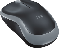 Безжична оптична мишка LOGITECH M185, USB, Сив/Черен