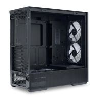 Кутия Lian Li LANCOOL 207 Mid-Tower, Tempered Glass, Черно