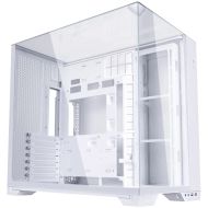 Кутия Lian Li O11 Vision Compact Mid-Tower, Tempered Glass, Бяло