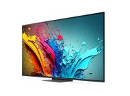 Телевизор LG 65QNED87T3B, 65" 4K QNED HDR Smart TV, 100Hz,  3840x2160, DVB-T2/C/S2, a8 AI Processor 4K, HDR 10 PRO, webOS 24 ThinQ,  FreeSync Compatible, VRR, Multi View, 4K Upscaling, WiFi 5, Voice Controll, Bluetooth 5.1, AirPlay 2, LAN, CI, HDMI, SPDIF