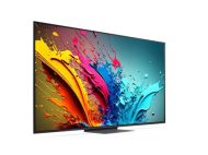 Телевизор LG 65QNED87T3B, 65" 4K QNED HDR Smart TV, 100Hz,  3840x2160, DVB-T2/C/S2, a8 AI Processor 4K, HDR 10 PRO, webOS 24 ThinQ,  FreeSync Compatible, VRR, Multi View, 4K Upscaling, WiFi 5, Voice Controll, Bluetooth 5.1, AirPlay 2, LAN, CI, HDMI, SPDIF