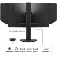 Монитор ZOWIE XL2566 Plus 400Hz DyAc, TN, 24.1inch, Wide, Full HD, HDMI, DP, Черен