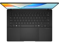 Лаптоп Asus Vivobook S S5406SA-QD149W,INTEL LNL Core Ultra 7 32GB, 14" OLED WUXGA(WU) 1920X1200 16:10,LPDDR5X 32GB  (on BD),1TB SSD,Backlit Chiclet Keyboard 1-Zone RGB with Num-key, Windows 11, Black, AI PC+Backpack