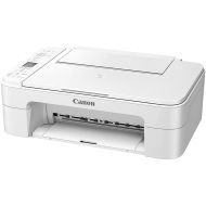 Мастилоструйно многофункционално устройство Canon PIXMA TS3351 All-In-One, White + Canon Photo Cube and Frame + PP-201 5x5” Photo Paper Plus Glossy II (40 sheets) - Creative Pack, Pink