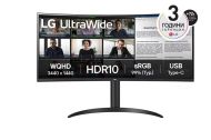 Монитор LG 34WR55QK-B 34