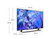 Телевизор Samsung 50" 50DU8572 AI 4K UHD LED TV, SMART, 3xHDMI, 2xUSB, Wi-Fi 5, Bluetooth 5.2, Frameless, Black