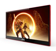 Монитор AOC 16G3, 15.6" IPS WLED, 1920x1080@144Hz, 4ms GtG, 250cd m/2, 1000:1, 80M:1 DCR, Freesync, FlickerFree, Low Blue Light, 1Wx2, 1x MicroHDMI 1.4