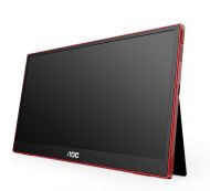 Монитор AOC 16G3, 15.6" IPS WLED, 1920x1080@144Hz, 4ms GtG, 250cd m/2, 1000:1, 80M:1 DCR, Freesync, FlickerFree, Low Blue Light, 1Wx2, 1x MicroHDMI 1.4