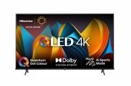 Телевизор Hisense 43" E7NQ, 4K Ultra HD 3840x2160, QLED, Quantum Dot, HDR 10+, HLG, Dolby Vision, Light Sensor, Smart TV, WiFi 5GHz, WiFi Direct, BT, Anyview Cast, 3xHDMI, 2xUSB, LAN, CI+, DVB-T2/C/S2, Black