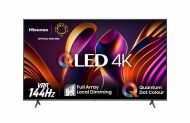 Телевизор Hisense 65" E7NQ Pro, 4K Ultra HD 3840x2160, QLED, Quantum Dot, 144Hz, HDR 10+ adaptive, HLG, Dolby Vision, DTS Virtual X, Smart TV, WiFi 5GHz, WiFi Direct, BT, Anyview Cast, 3xHDMI, 2xUSB, LAN, CI+, DVB-T2/C/S2, Black