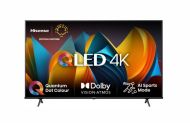 Телевизор Hisense 75" E7NQ, 4K Ultra HD 3840x2160, QLED, Quantum Dot, HDR 10+, HLG, Dolby Vision, DTS Virtual X, Smart TV, Light Sensor, WiFi Direct, BT, Anyview Cast, 3xHDMI, 2xUSB, LAN, CI+, DVB-T2/C/S2, Black