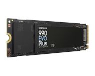 Твърд диск Samsung SSD 990 EVO Plus 1TB PCIe 4.0 NVMe 2.0 M.2 V-NAND 3-bit MLC, 256-bit Encryption, Read 7150 MB/s Write 6300 MB/s 