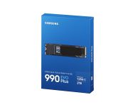 Твърд диск Samsung SSD 990 EVO Plus 2TB PCIe 4.0 NVMe 2.0 M.2 V-NAND 3-bit MLC, 256-bit Encryption, Read 7150 MB/s Write 6300 MB/s 