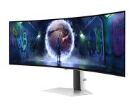 Монитор Samsung LS49CG934, 49" Odyssey G9 GAMING, Curved OLED, 1800R, 240Hz, Smart. 32:9, 5120 x 1440, 250 cd/m2, Display Port , HDMI,Micro HDMI, USB Hub, Silver