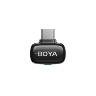 Безжична микрофонна система BOYA Mini за USB-C и DI - Черно