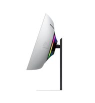 Монитор Samsung LS34DG850, 34'' CURVED Odyssey G8 OLED, 1800R, 175 Hz, 0.1 ms GTG, 21:9, 3440 x 1440, Smart, 2xUSB C, Mini DP, Micro HDMI 2.1, Wi-Fi 5, BT 5.2, Speakers, 178°/178°, Silver