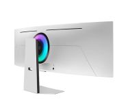 Монитор Samsung LS49DG950, 49" CURVED Odyssey G9 OLED, 1000R, 240Hz, 32:9, 5120 x 1440, 250 cd/m2, Display Port, HDMI, Micro HDMI, USB Hub, Silver
