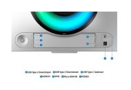 Монитор Samsung LS49DG950, 49" CURVED Odyssey G9 OLED, 1000R, 240Hz, 32:9, 5120 x 1440, 250 cd/m2, Display Port, HDMI, Micro HDMI, USB Hub, Silver