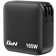 Зарядно устройство Verbatim Mini GaN Charger 165W 4 Port US plug with EU and UK adaptors