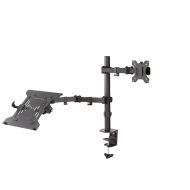 Стойка Neomounts Flat Screen & Notebook Desk Mount (clamp/grommet)