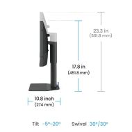 Монитор за фото и видео редактиране BenQ SW242Q, 24.1