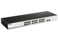 Комутатор D-Link 26-Port Gigabit Smart Switch with 2 SFP ports