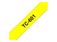 BROTHER P-Touch TC-601 black on yellow 12mm