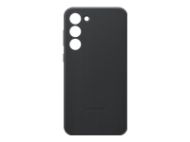 SAMSUNG GALAXY S23+ Leather cover Black