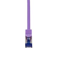 Patch cable S/FTP Cat.6a 5m, Purple,Flex,C6A079S