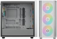Кутия CoolerMaster MasterBox 600 - White ARGB