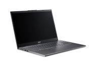 Лаптоп Acer Aspire A15-61M-R7W7, AMD Ryzen 7 8840HS (up to 5.10GHz, 16MB), 15.6" FHD IPS SlimBezel, 16GB DDR5 (2x8GB), 512GB PCIe NVMe SSD, AMD Radeon 780M, Wifi 802.11AX, BT, FP, FHD Cam, KB Backlight, No OS, Steel Gray