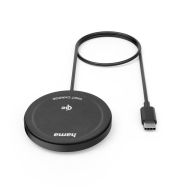 HAMA Безжично зарядно устройство Qi2, 15 W, черно, за Apple