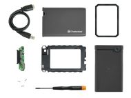 Кутия за твърд диск Transcend 0GB StoreJet 2.5" conversion kit, Rubber housing