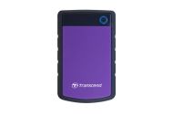 Твърд диск Transcend 2TB, 2.5" Portable HDD, StoreJet H3, Purple, Anti-shock