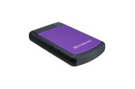 Твърд диск Transcend 4TB, 2.5" Portable HDD, StoreJet H3, Purple, Anti-shock