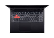 Лаптоп Acer Nitro Lite 16, NL16-71G-751G, Intel Core i7-13620H (10C/16T, up to 4.90GHz, 24 MB), 16" WUXGA (1920x1200)IPS, 165Hz, 16GB DDR5(2x8), 512GB PCIe NVMe SSD, GeForce RTX 3050 6GB GDDR6, Wi-Fi 6,BT 5.1, 2M FHD Cam, KB Backlight, No OS, Black