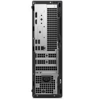 Настолен компютър Dell Pro Slim QCS1255, AMD Ryzen 7 8700G (16 TOPS NPU, 8 cores, up to 5.1GHz), 16 GB: 2 x 8 GB, DDR5, up to 4800 MT/s, 512GB SSD, Integrated Graphics, Wi-Fi 6, Bulgarian Keyboard&Mouse, 180W, Win 11 Pro, 3Y PS